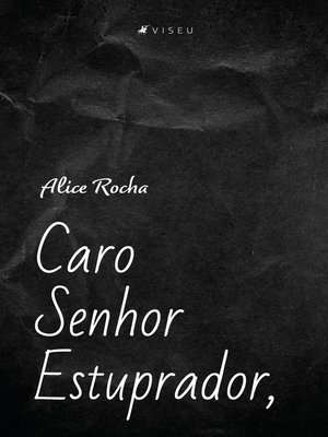 cover image of Caro Senhor Estuprador